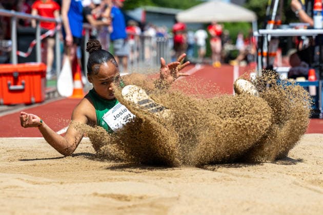 RECORD DATE NOT STATED Norddeutsche Leichtathletik Meisterschaften - Bremen, Deutschland 12.07.2026 BREMEN, DEUTSCHLAND - JULY 12: Josie KRONE (Start Nr. 321, TSG Bergedorf) during the Norddeutsche Leichtathletik Meisterschaften at Bremen on July 12, 2026 in Bremen, Deutschland. *** North German Track and Field Championships, Bremen, Germany, July 12, 2026 BREMEN, GERMANY JULY 12 Josie KRONE Start No. 321, TSG Bergedorf during the North German Track and Field Championships in Bremen on July 12, 2026 in Bremen, Germany Copyright: xBEAUTIFULxSPORTS PeterxWeberx