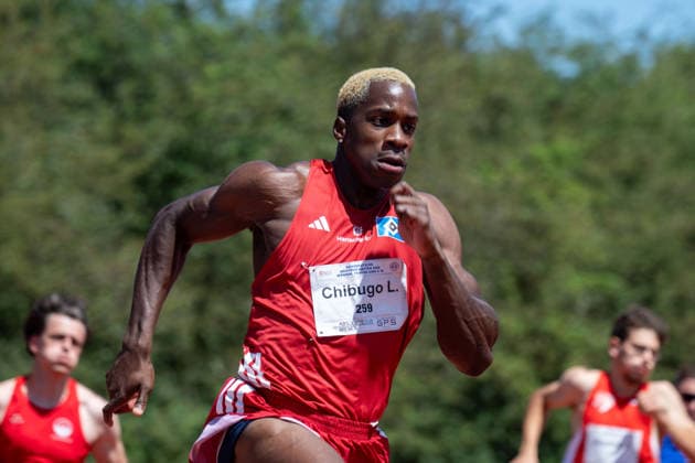 RECORD DATE NOT STATED Norddeutsche Leichtathletik Meisterschaften - Bremen, Deutschland 12.07.2026 BREMEN, DEUTSCHLAND - JULY 12: Chibugo LUKE (Start Nr. 259, Hamburger SV) during the Norddeutsche Leichtathletik Meisterschaften at Bremen on July 12, 2026 in Bremen, Deutschland. *** North German Track and Field Championships, Bremen, Germany, July 12, 2026 BREMEN, GERMANY JULY 12 Chibugo LUKE, Start No. 259, Hamburger SV, during the North German Track and Field Championships in Bremen on July 12, 2026 in Bremen, Germany Copyright: xBEAUTIFULxSPORTS PeterxWeberx