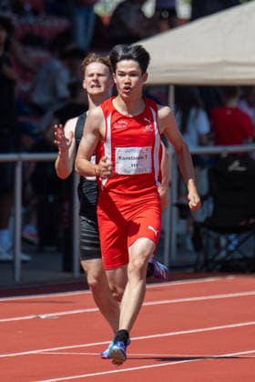 RECORD DATE NOT STATED Norddeutsche Leichtathletik Meisterschaften - Bremen, Deutschland 12.07.2026 BREMEN, DEUTSCHLAND - JULY 12: Konstantin TCHERNYI (Start Nr. 111, LG Nord Berlin) during the Norddeutsche Leichtathletik Meisterschaften at Bremen on July 12, 2026 in Bremen, Deutschland. *** North German Track and Field Championships, Bremen, Germany, July 12, 2026 BREMEN, GERMANY JULY 12 Konstantin TCHERNYI Start No. 111, LG Nord Berlin during the North German Track and Field Championships in Bremen on July 12, 2026, in Bremen, Germany Copyright: xBEAUTIFULxSPORTS PeterxWeberx