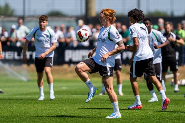 Yukhym Konoplia (Borussia Moenchengladbach, 22) Trainingsauftakt VfL Borussia Moenchengladbach, Fussball, 1. Bundesliga, Saison 2026 2027, 12.07.2026 DFL REGULATIONS PROHIBIT ANY USE OF PHOTOGRAPHS AS IMAGE SEQUENCES AND OR QUASI-VIDEO Trainingsauftakt VfL Borussia Moenchengladbach, Fussball, 1. Bundesliga, Saison 2026 2027, 12.07.2026 Moenchengladbach *** Yukhym Konoplia, Borussia Mönchengladbach, 22: Start of Training, VfL Borussia Mönchengladbach, Soccer, Bundesliga 1, 2026–2027 Season, July 12, 2026 DFL regulations prohibit any use of photographs as image sequences and or quasi-video Start of training for VfL Borussia Mönchengladbach, soccer, Bundesliga 1, 2026–2027 season, July 12, 2026, Mönchengladbach Copyright: xEibner-Pressefoto J.xDerondeaux EP_JDU