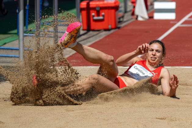 RECORD DATE NOT STATED Norddeutsche Leichtathletik Meisterschaften - Bremen, Deutschland 12.07.2026 BREMEN, DEUTSCHLAND - JULY 12: Caroline JOYEUX (Start Nr. 122, LG Nord Berlin) during the Norddeutsche Leichtathletik Meisterschaften at Bremen on July 12, 2026 in Bremen, Deutschland. *** North German Track and Field Championships, Bremen, Germany, July 12, 2026 BREMEN, GERMANY JULY 12 Caroline JOYEUX Start No. 122, LG Nord Berlin during the North German Track and Field Championships in Bremen on July 12, 2026 in Bremen, Germany Copyright: xBEAUTIFULxSPORTS PeterxWeberx