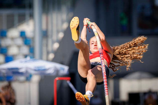 85. Deutsche Meisterschaften U20; Bochum, 12.07.2026 Laura Dirnecker (TSV 1880 Wasserburg); 85. Deutsche Meisterschaften U20 am 12.07.2026 im Lohrheidestadion, Bochum (Nordrhein-Westfalen) *** 85th German U20 Championships, Bochum, July 12, 2026 Laura Dirnecker, TSV 1880 Wasserburg 85th German U20 Championships on July 12, 2026, at Lohrheidestadion, Bochum, North Rhine-Westphalia Copyright: xBEAUTIFULxSPORTS B.Hoffmannx