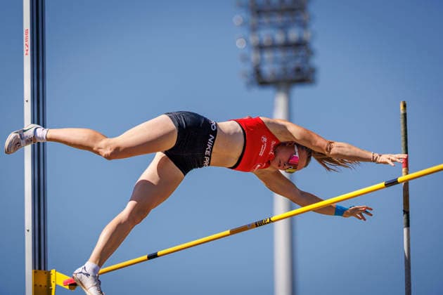 85. Deutsche Meisterschaften U20; Bochum, 12.07.2026 Sophia Obermayer (TSV 1880 Wasserburg); 85. Deutsche Meisterschaften U20 am 12.07.2026 im Lohrheidestadion, Bochum (Nordrhein-Westfalen) *** 85th German U20 Championships, Bochum, July 12, 2026 Sophia Obermayer, TSV 1880 Wasserburg 85th German U20 Championships on July 12, 2026, at Lohrheidestadion, Bochum, North Rhine-Westphalia Copyright: xBEAUTIFULxSPORTS B.Hoffmannx