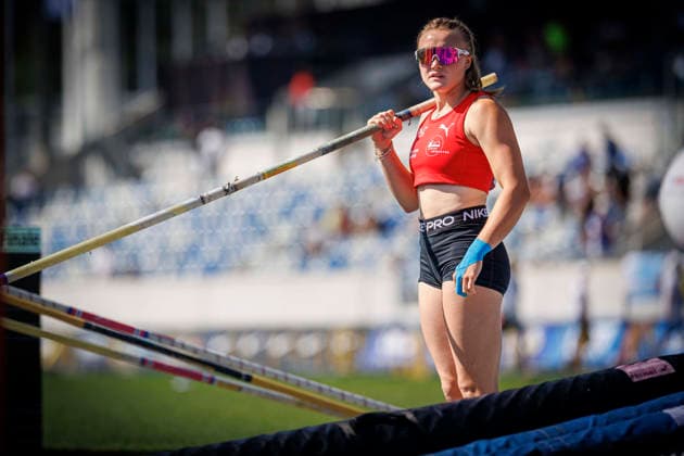 85. Deutsche Meisterschaften U20; Bochum, 12.07.2026 Sophia Obermayer (TSV 1880 Wasserburg); 85. Deutsche Meisterschaften U20 am 12.07.2026 im Lohrheidestadion, Bochum (Nordrhein-Westfalen) *** 85th German U20 Championships, Bochum, July 12, 2026 Sophia Obermayer, TSV 1880 Wasserburg 85th German U20 Championships on July 12, 2026, at Lohrheidestadion, Bochum, North Rhine-Westphalia Copyright: xBEAUTIFULxSPORTS B.Hoffmannx