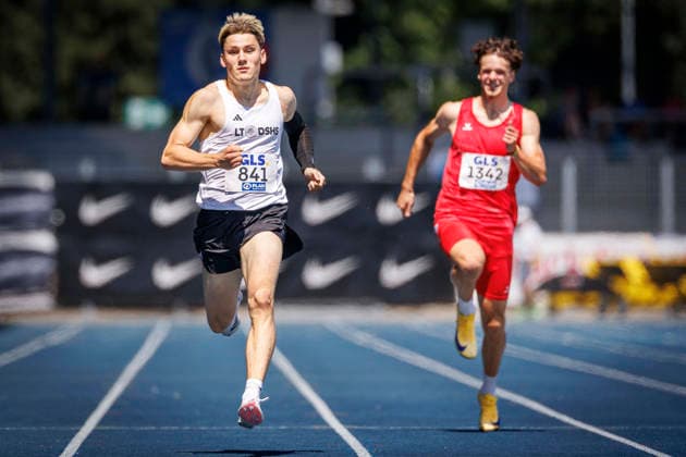 85. Deutsche Meisterschaften U20; Bochum, 12.07.2026 Jonathan Elias Reich (LT DSHS Köln); 85. Deutsche Meisterschaften U20 am 12.07.2026 im Lohrheidestadion, Bochum (Nordrhein-Westfalen) *** 85th German U20 Championships, Bochum, July 12, 2026 Jonathan Elias Reich LT DSHS Cologne 85th German U20 Championships on July 12, 2026, at Lohrheidestadion, Bochum, North Rhine-Westphalia Copyright: xBEAUTIFULxSPORTS B.Hoffmannx