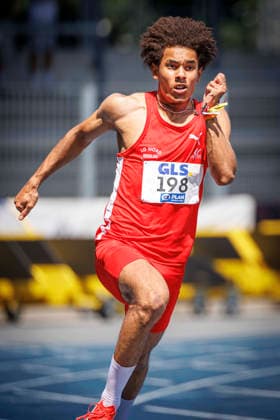85. Deutsche Meisterschaften U20; Bochum, 12.07.2026 Garcia Chayan Castro (LG Nord Berlin); 85. Deutsche Meisterschaften U20 am 12.07.2026 im Lohrheidestadion, Bochum (Nordrhein-Westfalen) *** 85th German U20 Championships, Bochum, July 12, 2026; Garcia Chayan Castro, LG Nord Berlin; 85th German U20 Championships on July 12, 2026, at Lohrheidestadion, Bochum, North Rhine-Westphalia Copyright: xBEAUTIFULxSPORTS B.Hoffmannx