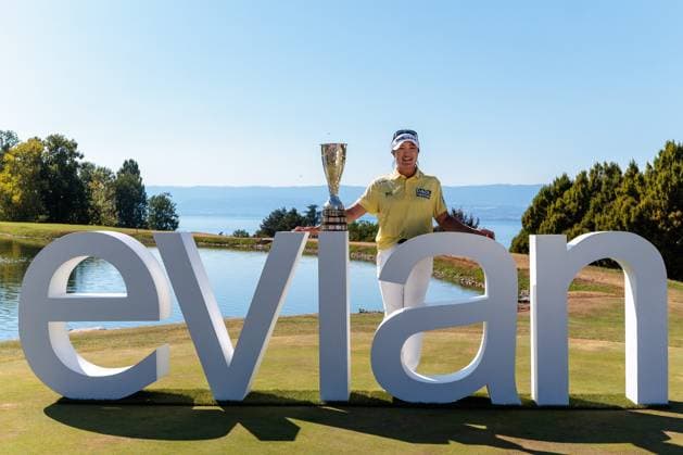 2026 THE ALMUNDI EVIAN CHAMPIONSHIP PHOTOPQR LE DAUPHINE Grégory YETCHMENIZA ; Évian-les-Bains ; 12 07 2026 ; Evian-les-Bains (Haute-Savoie), 11 juillet. 2026 THE ALMUNDI EVIAN CHAMPIONSHIP sur notre photo : Haeran Ryu, remporte le tournoidevant Henderson. Grégory Yetchmeniza Le Dauphiné Libéré Évian-les-Bains Haute-Savoie Rhône-Alpes France  Copyright: xPHOTOPQR LExDAUPHINE MAXPPPxGrégoryxYETCHMENIZAx 20260712JDL2591 20260712JDL2591