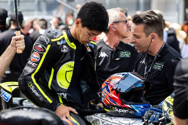 GER, Großer Preis von Deutschland, MotoGP. 11. Lauf, FIM Motorrad-Weltmeisterschaft. 12.07.2026, Sachsenring, Hohenstein-Ernstthal, GER, Großer Preis von Deutschland, MotoGP. 11. Lauf, FIM Motorrad-Weltmeisterschaft. 79, Ai Ogura, SuperFile Trackhouse MotoGP Team Â Foto: Alexander Trienitz Hohenstein-Ernstthal Sachsenring Sachsen Deutschland *** GER, German Grand Prix, MotoGP Round 11, FIM Motorcycle World Championship, July 12, 2026, Sachsenring, Hohenstein Ernstthal, GER, German Grand Prix, MotoGP Round 11, FIM Motorcycle World Championship 79, Ai Ogura, SuperFile Trackhouse MotoGP Team Photo by Alexander Trienitz, Hohenstein Ernstthal, Sachsenring, Saxony, Germany