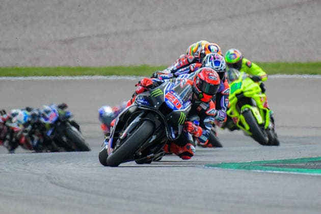 Motorrad Grand Prix Deutschland 2026, Sachsenring MotoGP 12.07.2026 ab 9.00Uhr Uhr Hohenstein-Ernstthal, Sachsenring Im Foto: 20 Fabio Quartararo Monster Energy Yamaha MotoGP Motorrad Grand Prix Deutschland 2026, Sachsenring MotoGP Hohenstein-Ernsttal Sachsen Deutschland *** 2026 German Motorcycle Grand Prix, Sachsenring MotoGP, July 12, 2026, starting at 9:00 a.m., Hohenstein-Ernstthal, Sachsenring. Pictured: Fabio Quartararo (No. 20), Monster Energy Yamaha MotoGP, 2026 German Motorcycle Grand Prix, Sachsenring MotoGP, Hohenstein-Ernstthal, Saxony, Germany Copyright: xEHLxMedia MichelxKöhlerx 20261207-Rennen der MotoGP-Sachsenring_063