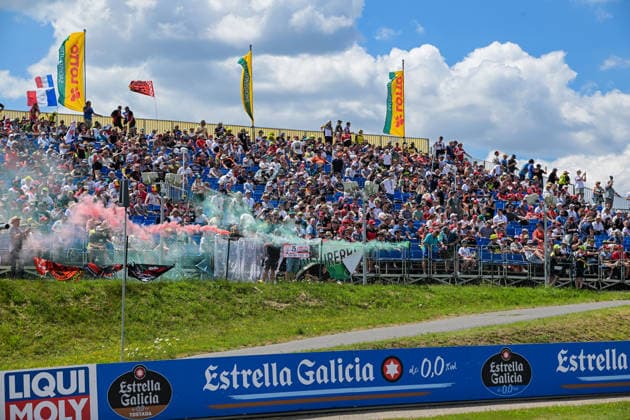 Motorrad Grand Prix Deutschland 2026, Sachsenring MotoGP 12.07.2026 ab 9.00Uhr Uhr Hohenstein-Ernstthal, Sachsenring Im Foto: Motorrad Grand Prix Deutschland 2026, Sachsenring MotoGP Motorrad Grand Prix Deutschland 2026, Sachsenring MotoGP Hohenstein-Ernsttal Sachsen Deutschland *** 2026 German Motorcycle Grand Prix, Sachsenring MotoGP, July 12, 2026, starting at 9:00 a.m., Hohenstein Ernstthal, Sachsenring. Pictured: 2026 German Motorcycle Grand Prix, Sachsenring MotoGP. 2026 German Motorcycle Grand Prix, Sachsenring MotoGP, Hohenstein-Ernstthal, Saxony, Germany Copyright: xEHLxMedia MichelxKöhlerx 20261207-Rennen der MotoGP-Sachsenring_001