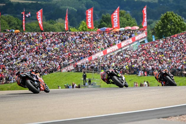 Motorrad Grand Prix Deutschland 2026, Sachsenring MotoGP 12.07.2026 ab 9.00Uhr Uhr Hohenstein-Ernstthal, Sachsenring Im Foto: Motorrad Grand Prix Deutschland 2026, Sachsenring MotoGP Motorrad Grand Prix Deutschland 2026, Sachsenring MotoGP Hohenstein-Ernsttal Sachsen Deutschland *** 2026 German Motorcycle Grand Prix, Sachsenring MotoGP, July 12, 2026, starting at 9:00 a.m., Hohenstein Ernstthal, Sachsenring. Pictured: 2026 German Motorcycle Grand Prix, Sachsenring MotoGP. 2026 German Motorcycle Grand Prix, Sachsenring MotoGP, Hohenstein-Ernstthal, Saxony, Germany Copyright: xEHLxMedia MichelxKöhlerx 20261207-Rennen der MotoGP-Sachsenring_009