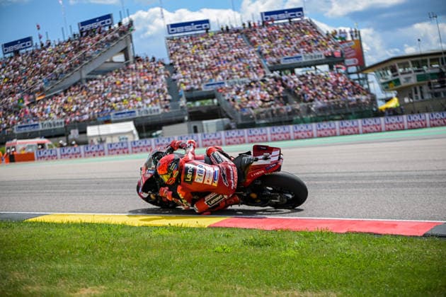 Motorrad Grand Prix Deutschland 2026, Sachsenring MotoGP 12.07.2026 ab 9.00Uhr Uhr Hohenstein-Ernstthal, Sachsenring Im Foto: 93 Marc Marquez Ducati Lenovo Team Motorrad Grand Prix Deutschland 2026, Sachsenring MotoGP Hohenstein-Ernsttal Sachsen Deutschland *** 2026 German Motorcycle Grand Prix, Sachsenring MotoGP, July 12, 2026, starting at 9:00 a.m., Hohenstein-Ernstthal, Sachsenring. Pictured: No. 93 Marc Marquez, Ducati Lenovo Team, 2026 German Motorcycle Grand Prix, Sachsenring MotoGP, Hohenstein-Ernstthal, Saxony, Germany Copyright: xEHLxMedia MichelxKöhlerx 20261207-Rennen der MotoGP-Sachsenring_017