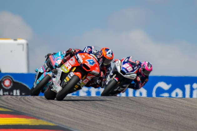 Motorrad Grand Prix Deutschland 2026, Sachsenring Moto2 12.07.2026 ab 12:15Uhr Uhr Hohenstein-Ernstthal, Sachsenring Im Foto: 04 Ivan Ortola QJMotor MSi Motorrad Grand Prix Deutschland 2026, Sachsenring Moto2 Hohenstein-Ernsttal Sachsen Deutschland *** 2026 German Motorcycle Grand Prix, Sachsenring Moto2, July 12, 2026, starting at 12:15 p.m., Hohenstein Ernstthal, Sachsenring. In Photo 04: Ivan Ortola, QJMotor MSi, 2026 German Motorcycle Grand Prix, Sachsenring Moto2, Hohenstein-Ernstthal, Saxony, Germany Copyright: xEHLxMedia MichelxKöhlerx 20261207-Rennen der Moto2-Sachsenring_029