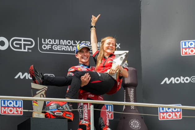 Motorrad Grand Prix Deutschland 2026, Sachsenring MotoGP 12.07.2026 ab 9.00Uhr Uhr Hohenstein-Ernstthal, Sachsenring Im Foto: 93 Marc Marquez Ducati Lenovo Team Motorrad Grand Prix Deutschland 2026, Sachsenring MotoGP Hohenstein-Ernsttal Sachsen Deutschland *** 2026 German Motorcycle Grand Prix, Sachsenring MotoGP, July 12, 2026, starting at 9:00 a.m., Hohenstein-Ernstthal, Sachsenring. Pictured: No. 93 Marc Marquez, Ducati Lenovo Team, 2026 German Motorcycle Grand Prix, Sachsenring MotoGP, Hohenstein-Ernstthal, Saxony, Germany Copyright: xEHLxMedia MichelxKöhlerx 20261207-Rennen der MotoGP-Sachsenring_113