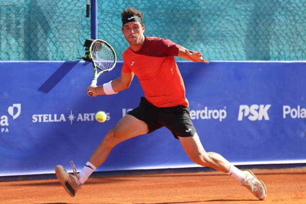Umag 12.07.2026. Tenis PLAVA LAGUNA CROATIA OPEN Tennis PLAVA LAGUNA CROATIA OPEN Nz Marco cecchinato Fot. Kacper Staniec NEWSPIX.PL --- newspix.pl POLAND OUT! 