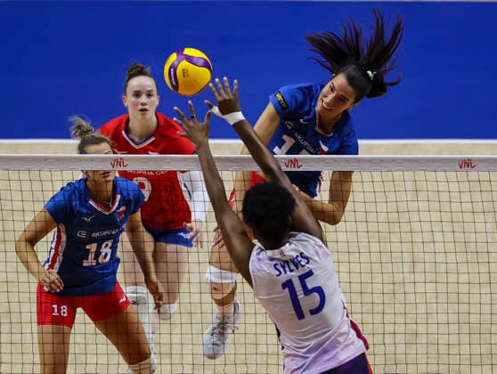 Volleyball, Nations League, France v Czech Republic