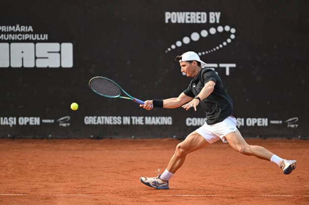CONCORD IASI OPEN Final Ivan Sabanov and Matej Sabanov of Serbia in action against Erik Grevelius and Adam Heinonen of Sweden during the Concord Iasi Open double final, Challenger 100, against, in Iasi, Romania, on July 12, 2026. Imago Images Alex Nicodim Copyright: xAlexxNicodimx