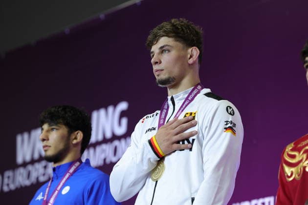 2025 U23 Wrestling World Championships 74kg FS - Manuel Wagin (GER) *** 2025 U23 Wrestling World Championships, 74 kg Freestyle, Manuel Wagin (GER)