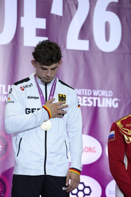 2025 U23 Wrestling World Championships 74kg FS - Manuel Wagin (GER) *** 2025 U23 Wrestling World Championships, 74 kg Freestyle: Manuel Wagin (GER)