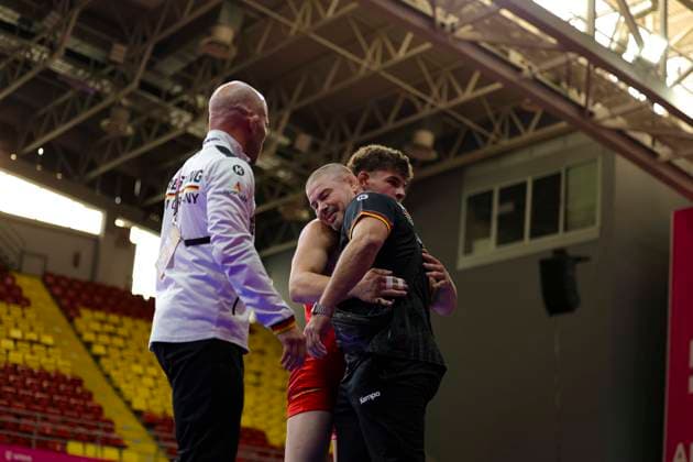 2025 U23 Wrestling World Championships 74kg FS - Manuel Wagin (GER) *** 2025 U23 Wrestling World Championships, 74 kg Freestyle: Manuel Wagin (GER)
