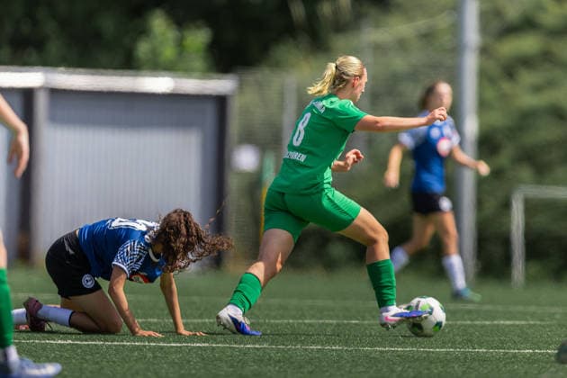 Fußball I Frauen I Freundschaftsspiel I DJK Arminia Ibbenbüren - DSC Arminia Bielefeld I 12.07.2026 Sofia Rieke (8, DJK Arminia Ibbenbüren) Ibbenbüren Sportzentrum Schierloh NRW Deutschland *** Soccer I Women I Friendly Match I DJK Arminia Ibbenbüren vs. DSC Arminia Bielefeld I July 12, 2026 Sofia Rieke 8, DJK Arminia Ibbenbüren Ibbenbüren Schierloh Sports Center North Rhine-Westphalia, Germany Copyright: xLobeca CedricxSiefkerx