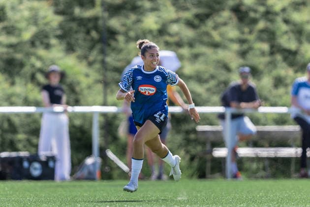Fußball I Frauen I Freundschaftsspiel I DJK Arminia Ibbenbüren - DSC Arminia Bielefeld I 12.07.2026 Margherita Laura Santamaria (21, DSC Arminia Bielefeld) Ibbenbüren Sportzentrum Schierloh NRW Deutschland *** Soccer I Women s I Friendly Match I DJK Arminia Ibbenbüren vs. DSC Arminia Bielefeld I July 12, 2026 Margherita Laura Santamaria, 21, DSC Arminia Bielefeld Ibbenbüren Schierloh Sports Center, North Rhine-Westphalia, Germany Copyright: xLobeca CedricxSiefkerx
