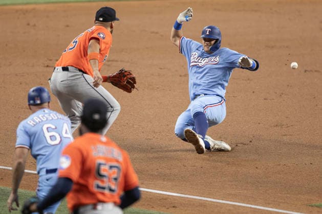 Baseball, MLB, Texas Rangers – Houston Astros