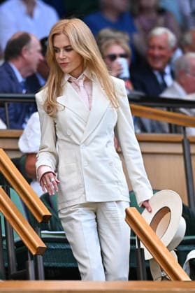 2026 Wimbledon - Nicole Kidman Actress Nicole Kidman during the men’s final at the 2026 Wimbledon Championships at the AELTC in London, UK, on July 12, 2026. Photo by Corinne Dubreuil ABACAPRESS.COM London United Kingdom  Copyright: xDubreuilxCorinne ABACAx