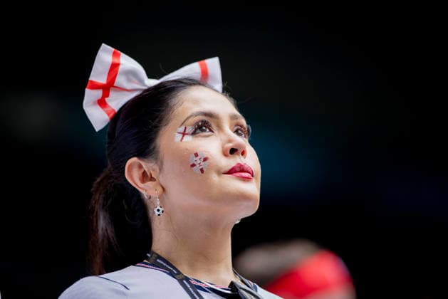 Miami, USA 11th Jul 2026. England Fan Norway - England World Cup Norwegen - England 11.07.2026 *** Miami, USA, July 11, 2026 England Fan Norway England World Cup Norway England July 11, 2026