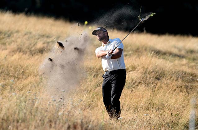 Last Chance Qualifier , Adri Arnaus (Spa) on the 1st fairway. 154th Open Golf Championships, Royal Birkdale, Southport, UK - 13 Jul 2026Southport Royal Birkdale United Kingdom  Copyright: xGreigxCowie Shutterstockx 16988288g