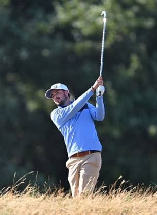 Last Chance Qualifier , Frazer Jones (Amateur) (Eng) on the 1st fairway 154th Open Golf Championships, Royal Birkdale, Southport, UK - 13 Jul 2026Southport Royal Birkdale United Kingdom  Copyright: xGreigxCowie Shutterstockx 16988288ab
