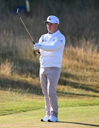 Last Chance Qualifier , John Gough (Eng) on the 1st fairway 154th Open Golf Championships, Royal Birkdale, Southport, UK - 13 Jul 2026Southport Royal Birkdale United Kingdom  Copyright: xGreigxCowie Shutterstockx 16988288v