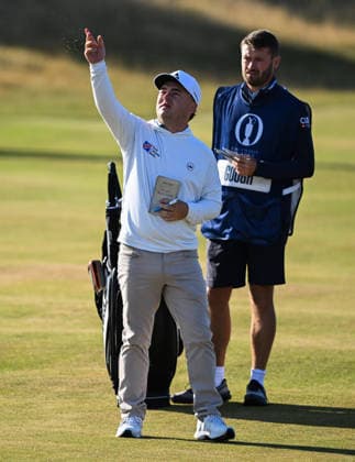 Last Chance Qualifier , John Gough (Eng) on the 1st fairway 154th Open Golf Championships, Royal Birkdale, Southport, UK - 13 Jul 2026Southport Royal Birkdale United Kingdom  Copyright: xGreigxCowie Shutterstockx 16988288w