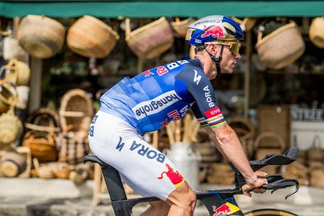 Belgian Remco Evenepoel of Red Bull-BORA-hansgrohe is seen at the first rest day at the 2026 Tour de France cycling race, a stage of 185km from Malemort to Ussel, on Monday 13 July 2026. The 113th edition of the Tour de France starts on Saturday 4 July in Barcelona, Spain, and will finish in Paris, France on the 26th of July. JASPERxJACOBS  x181051574x