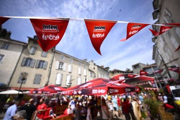 Tour de France 2026 First Restday CANTAL, FRANCE - JULY 13 : Fan village of Team Lotto Intermarche during the first restday of the 113rd edition of Tour de France an UCI World Tour 2.UWT for Men Elite on July 13, 2026 in Cantal, France, 13 07 2026 Cantal France  Copyright: xTomasxSiskx