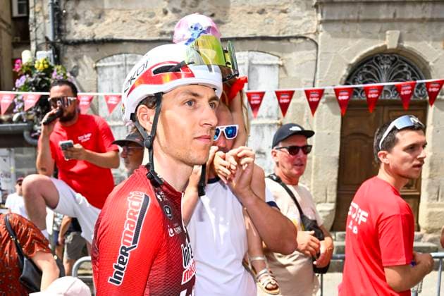 Tour de France 2026 First Restday CANTAL, FRANCE - JULY 13 : Rider of Team Lotto Intermarche during the first restday of the 113rd edition of Tour de France an UCI World Tour 2.UWT for Men Elite on July 13, 2026 in Cantal, France, 13 07 2026 Cantal France  Copyright: xTomasxSiskx