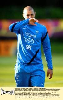 Football, EURO 2012, Training France