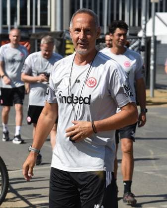 13.07.2026 xhpx Frankfurt am Main, Deutsche Bank Park Bundesliga Saison 2025 2026 Eintracht Frankfurt Training Cheftrainer Adi Hütter Eintracht Frankfurt DFL DFB REGULATIONS PROHIBIT ANY USE OF PHOTOGRAPHS AS IMAGE SEQUENCES AND OR QUASI-VIDEO. *** July 13, 2026 xhpx Frankfurt am Main, Deutsche Bank Park, Bundesliga Season 2025–2026, Eintracht Frankfurt Training, Head Coach Adi Hütter, Eintracht Frankfurt, DFL, DFB. REGULATIONS PROHIBIT ANY USE OF PHOTOGRAPHS AS IMAGE SEQUENCES AND OR QUASI-VIDEO
