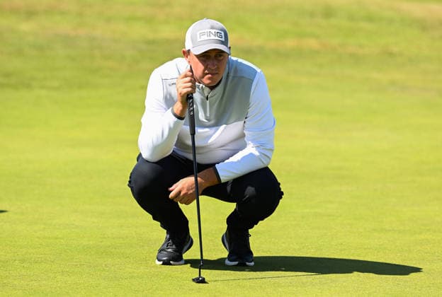 Last Chance Qualifier , Joe Dean (Eng) on the 9th Green 154th Open Golf Championships, Royal Birkdale, Southport, UK - 13 Jul 2026Southport Royal Birkdale United Kingdom  Copyright: xGreigxCowie Shutterstockx 16988288ai