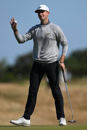 Last Chance Qualifier , Sam Easterbrook (Eng) on the 9th Green 154th Open Golf Championships, Royal Birkdale, Southport, UK - 13 Jul 2026Southport Royal Birkdale United Kingdom  Copyright: xGreigxCowie Shutterstockx 16988288az