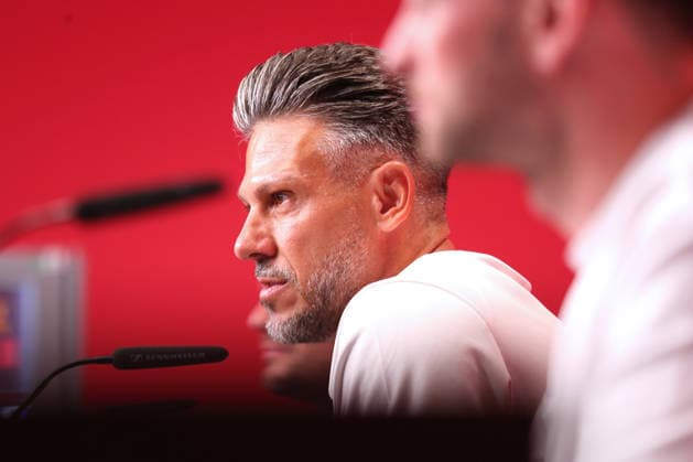 RB Leipzig: PK mit neuem Cheftrainer Martin Demichelis, 13.07.2026 Martin Demichelis (Chef-Trainer, RB Leipzig). Fußball-Bundesliga, Saison 2026 2027: Pressekonferenz zur Präsentation des neuen Cheftrainers von RB Leipzig am 13.07.2026 im RB-Trainingszentrum am Cottaweg. *** RB Leipzig Press Conference with New Head Coach Martin Demichelis, July 13, 2026; Martin Demichelis, Head Coach, RB Leipzig, Bundesliga, 2026–2027 Season Press conference to introduce RB Leipzig’s new head coach on July 13, 2026, at the RB Training Center on Cottaweg Copyright: xBEAUTIFULxSPORTS JanxKaeferx