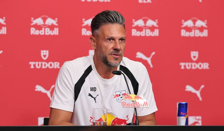 RB Leipzig Ð Pressekonferenz Bundesliga Leipzig, 13.07.2026, Red Bull Akademie, Fussball, 1.Bundesliga, RB Leipzig , Pressekonferenz , Vorstellung des neuen Trainers Chefcoaches Martin Demichelis , Im Bild: Martin Demichelis , Nur zur redaktionellen Nutzung. Only editorial use. , *** RB Leipzig – Bundesliga Press Conference, Leipzig, July 13, 2026, Red Bull Academy, Soccer, Bundesliga 1, RB Leipzig, Press Conference, Introduction of the new head coach Martin Demichelis, Pictured: Martin Demichelis, For editorial use only, Picture Point