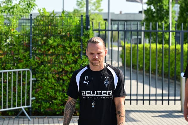 Football, Bundesliga 1, Borussia Mönchengladbach, Training