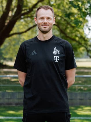 Physiotherapeut Sebastian Fabiunke; 1.FC Köln; 1.BL Frauen, Porträttermin 2026 2027, Physiotherapist Sebastian Fabiunke; 1.FC Köln; 1.BL Women, portrait appointment 2026 2027, Cologne Geissbockheim NRW Germany