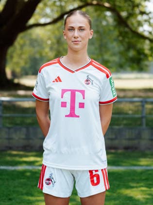Jil Schäfer; 1.FC Köln; 1.BL Frauen, Porträttermin 2026 2027, Jil Schäfer; 1.FC Köln; 1.BL Women, portrait appointment 2026 2027, Cologne Geissbockheim NRW Germany
