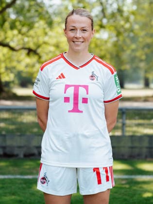 Sandra Maria Jessen; 1.FC Köln; 1.BL Frauen, Porträttermin 2026 2027, Sandra Maria Jessen; 1.FC Köln; 1.BL Women, portrait appointment 2026 2027, Cologne Geissbockheim NRW Germany
