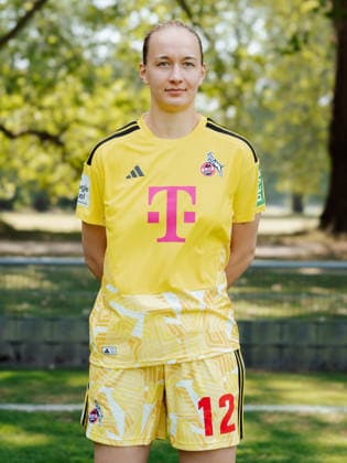 Paula Hoppe; 1.FC Köln; 1.BL Frauen, Porträttermin 2026 2027, Paula Hoppe; 1.FC Köln; 1.BL Women, portrait appointment 2026 2027, Cologne Geissbockheim NRW Germany