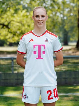 Carolin Elsen; 1.FC Köln; 1.BL Frauen, Porträttermin 2026 2027, Carolin Elsen; 1.FC Köln; 1.BL Women, portrait appointment 2026 2027, Cologne Geissbockheim NRW Germany