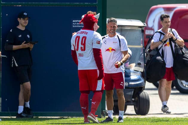 Football, Bundesliga 1, RB Leipzig kick off pre-season training