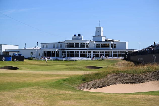 A general view of the Royal Birkdale Golf Club, Club House 154th Open Golf Championships, Royal Birkdale, Southport, UK - 13 Jul 2026Southport Royal Birkdale United Kingdom  Copyright: xGreigxCowie Shutterstockx 16988288bh